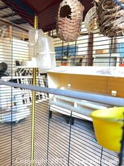 MaxSold Auction: Ferplast Multi-Level Metal Wire Bird Cage, 4–5 ft Tall - Garden City (Georgia, USA) SELLER MANAGED Downsizing Online Auction - Bryce Industrial Drive