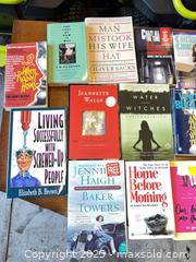 MaxSold Auction: Lot of 18 Used Paperback Books — True Crime & Literary Fiction - Garden City (Georgia, USA) SELLER MANAGED Downsizing Online Auction - Bryce Industrial Drive