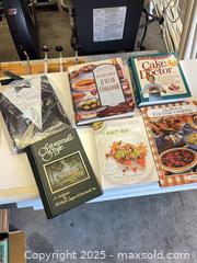 MaxSold Auction: Lot of 6 Vintage & Modern Cookbooks - Garden City (Georgia, USA) SELLER MANAGED Downsizing Online Auction - Bryce Industrial Drive