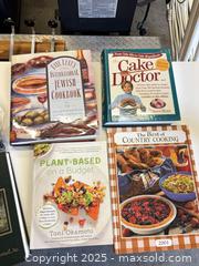 MaxSold Auction: Lot of 6 Vintage & Modern Cookbooks - Garden City (Georgia, USA) SELLER MANAGED Downsizing Online Auction - Bryce Industrial Drive