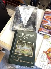 MaxSold Auction: Lot of 6 Vintage & Modern Cookbooks - Garden City (Georgia, USA) SELLER MANAGED Downsizing Online Auction - Bryce Industrial Drive