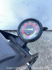 MaxSold Auction: Portable Foot/Floor Air Pump with Built-In Analog Gauge - Garden City (Georgia, USA) SELLER MANAGED Downsizing Online Auction - Bryce Industrial Drive