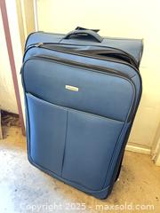 MaxSold Auction: Samsonite Advance XLT 2-Piece Soft-Sided Luggage Set Blue - Garden City (Georgia, USA) SELLER MANAGED Downsizing Online Auction - Bryce Industrial Drive