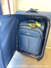 MaxSold Auction: Samsonite Advance XLT 2-Piece Soft-Sided Luggage Set Blue - Garden City (Georgia, USA) SELLER MANAGED Downsizing Online Auction - Bryce Industrial Drive
