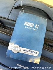 MaxSold Auction: Samsonite Advance XLT 2-Piece Soft-Sided Luggage Set Blue - Garden City (Georgia, USA) SELLER MANAGED Downsizing Online Auction - Bryce Industrial Drive