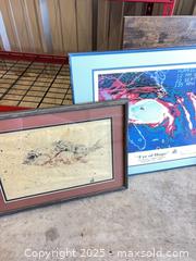 MaxSold Auction: Set of 4 Framed Nautical Prints & Art - Garden City (Georgia, USA) SELLER MANAGED Downsizing Online Auction - Bryce Industrial Drive