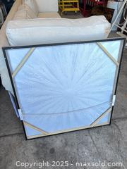 MaxSold Auction: Silver Flower Square Canvas Wall Art  - Garden City (Georgia, USA) SELLER MANAGED Downsizing Online Auction - Bryce Industrial Drive