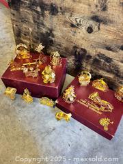 MaxSold Auction: The Danbury Mint 24k Gold Christmas Ornament Collection  - Garden City (Georgia, USA) SELLER MANAGED Downsizing Online Auction - Bryce Industrial Drive
