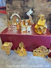 MaxSold Auction: The Danbury Mint 24k Gold Christmas Ornament Collection  - Garden City (Georgia, USA) SELLER MANAGED Downsizing Online Auction - Bryce Industrial Drive