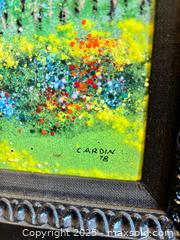 MaxSold Auction: Vintage Authenticated & Signed Louis Cardin Children Playing Enamel on Copper Painting  - Garden City (Georgia, USA) SELLER MANAGED Downsizing Online Auction - Bryce Industrial Drive
