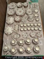 MaxSold Auction: (150 pcs) Royal Albert ‘Petit Point’ - Vancouver (British Columbia, Canada) PARTNER MANAGED Estate Sale Online Auction - West 54 Avenue