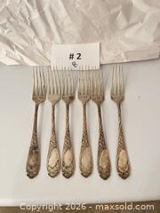 MaxSold Auction: (6 pcs) Vintage Siegele-Berlin 800 Silver Forks - Vancouver (British Columbia, Canada) PARTNER MANAGED Estate Sale Online Auction - West 54 Avenue