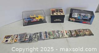 MaxSold Auction: Assorted Football Trading Cards (150–200) and 3 Die?Cast NASCAR Cars - Lakeland (Florida, USA) PARTNER MANAGED Estate Sale Online Auction - Canyon Lake Point