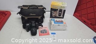 MaxSold Auction: Canon EOS Elan 7E (EOS 30) 35mm SLR with 28–80mm AF Zoom and More - Lakeland (Florida, USA) PARTNER MANAGED Estate Sale Online Auction - Canyon Lake Point