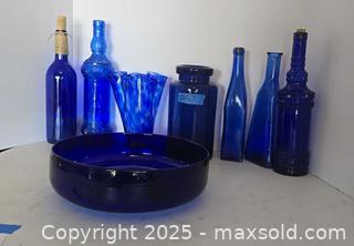 MaxSold Auction: Cobalt Blue Glassware - Lakeland (Florida, USA) PARTNER MANAGED Estate Sale Online Auction - Canyon Lake Point