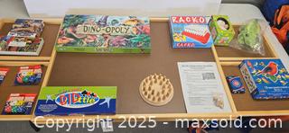 MaxSold Auction: Deluxe Puzzle Organizer Board, Board Games, Dice & Jigsaw Puzzles - Lakeland (Florida, USA) PARTNER MANAGED Estate Sale Online Auction - Canyon Lake Point
