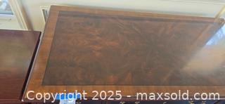 MaxSold Auction: Double Pedestal Executive Desk with Side Cabinet - Lakeland (Florida, USA) PARTNER MANAGED Estate Sale Online Auction - Canyon Lake Point