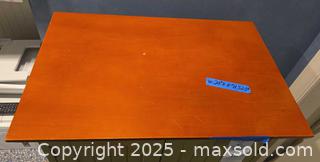 MaxSold Auction: Freestanding Storage Cabinet with Stained Wood Top - Lakeland (Florida, USA) PARTNER MANAGED Estate Sale Online Auction - Canyon Lake Point