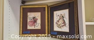 MaxSold Auction: Holiday Decor: Light-Up Tabletop Trees, 2 Framed Angel Prints, Ceramic Figurine - Lakeland (Florida, USA) PARTNER MANAGED Estate Sale Online Auction - Canyon Lake Point