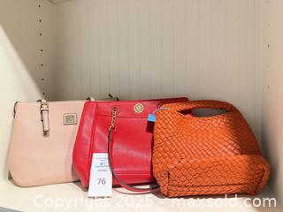 MaxSold Auction: Ladies Handbags / Purses — Pink, Red, Orange - Lakeland (Florida, USA) PARTNER MANAGED Estate Sale Online Auction - Canyon Lake Point