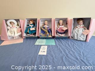 MaxSold Auction: Madame Alexander 5 Doll Lot w/ Original Boxes - Lakeland (Florida, USA) PARTNER MANAGED Estate Sale Online Auction - Canyon Lake Point