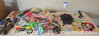 MaxSold Auction: Mixed Fishing Tackle with Soft Plastics, Hard Baits &#38; Reels - Lakeland (Florida, USA) PARTNER MANAGED Estate Sale Online Auction - Canyon Lake Point