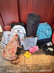 MaxSold Auction: Mixed Luggage Lot — Suitcases, Backpacks &#38; Travel Accessories - Lakeland (Florida, USA) PARTNER MANAGED Estate Sale Online Auction - Canyon Lake Point