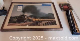 MaxSold Auction: Rapido Rocky Mountaineer Dome Car, Framed Chesapeake Print &#38; Small Frame - Lakeland (Florida, USA) PARTNER MANAGED Estate Sale Online Auction - Canyon Lake Point