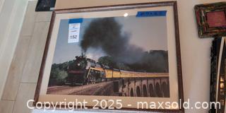 MaxSold Auction: Rapido Rocky Mountaineer Dome Car, Framed Chesapeake Print &#38; Small Frame - Lakeland (Florida, USA) PARTNER MANAGED Estate Sale Online Auction - Canyon Lake Point