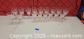MaxSold Auction: Set of Mixed Stemmed Crystal/Cordial Glasses - Lakeland (Florida, USA) PARTNER MANAGED Estate Sale Online Auction - Canyon Lake Point
