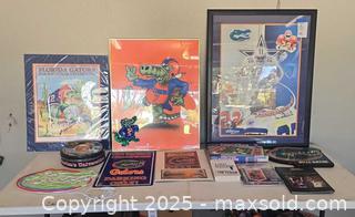 MaxSold Auction: University of Florida (Gators) Memorabilia Lot: Posters, Books, Game and More - Lakeland (Florida, USA) PARTNER MANAGED Estate Sale Online Auction - Canyon Lake Point