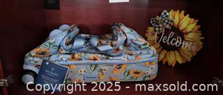 MaxSold Auction: Vera Bradley Foldable Rolling Duffel & Sunflower-Themed Accessories &  - Lakeland (Florida, USA) PARTNER MANAGED Estate Sale Online Auction - Canyon Lake Point
