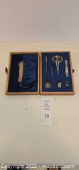 MaxSold Auction: Vintage Needlework Sewing Tool Set in Wooden Box - Lakeland (Florida, USA) PARTNER MANAGED Estate Sale Online Auction - Canyon Lake Point