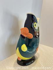 MaxSold Auction: Whimsical Gluggle Jug Fish Pitcher - Lakeland (Florida, USA) PARTNER MANAGED Estate Sale Online Auction - Canyon Lake Point