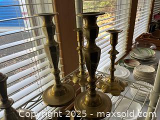 MaxSold Auction: 12 pairs of candle stick holders - Fort Washington (Maryland, USA) SELLER MANAGED Estate Sale Online Auction - Hatton Point Road