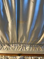 MaxSold Auction: Antique Oak Steamer Trunk — Medium/Dark Golden-Brown - Fort Washington (Maryland, USA) SELLER MANAGED Estate Sale Online Auction - Hatton Point Road