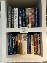 MaxSold Auction: Books – Fiction, Thrillers & Bestsellers – 2 Shelves - Fort Washington (Maryland, USA) SELLER MANAGED Estate Sale Online Auction - Hatton Point Road