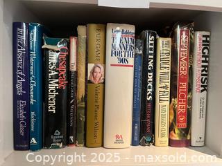MaxSold Auction: Books – Fiction, Thrillers & Bestsellers – 2 Shelves - Fort Washington (Maryland, USA) SELLER MANAGED Estate Sale Online Auction - Hatton Point Road