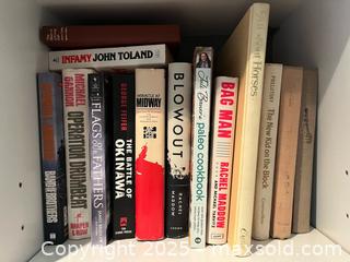 MaxSold Auction: Books – Military History, Politics & Biographies – 2 Shelves - Fort Washington (Maryland, USA) SELLER MANAGED Estate Sale Online Auction - Hatton Point Road