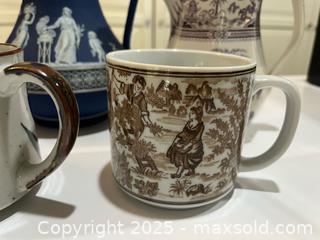 MaxSold Auction: Ceramic tableware lot — 6-piece set of mugs and pitchers - Fort Washington (Maryland, USA) SELLER MANAGED Estate Sale Online Auction - Hatton Point Road