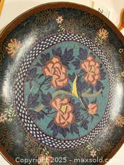 MaxSold Auction: Cloisonné Enamel Bowl &#38; Painted Wooden Ladle - Fort Washington (Maryland, USA) SELLER MANAGED Estate Sale Online Auction - Hatton Point Road