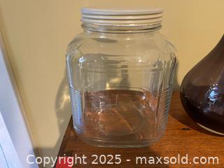 MaxSold Auction: Decorative Glass Jars &#38; Vases – Assorted Colors &#38; Styles - Fort Washington (Maryland, USA) SELLER MANAGED Estate Sale Online Auction - Hatton Point Road