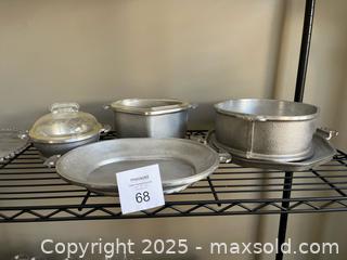 MaxSold Auction: Guardian Service Hammered Aluminum Cookware – 5 Pieces - Fort Washington (Maryland, USA) SELLER MANAGED Estate Sale Online Auction - Hatton Point Road