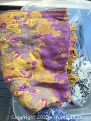 MaxSold Auction: Large Lot of Scarves &#38; Wraps – Assorted Fabrics &#38; Colors - Fort Washington (Maryland, USA) SELLER MANAGED Estate Sale Online Auction - Hatton Point Road