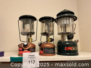 MaxSold Auction: Lot of 3 Coleman Fuel Lanterns – CL2 & Others - Fort Washington (Maryland, USA) SELLER MANAGED Estate Sale Online Auction - Hatton Point Road