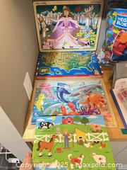 MaxSold Auction: Lot of children&#39;s puzzles and toys, Melissa &#38; Doug, Mega Bloks - Fort Washington (Maryland, USA) SELLER MANAGED Estate Sale Online Auction - Hatton Point Road