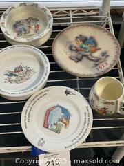 MaxSold Auction: Lot of Decorative Plates and Mug, Wedgwood Hummel Goebel, ~5 pcs - Fort Washington (Maryland, USA) SELLER MANAGED Estate Sale Online Auction - Hatton Point Road