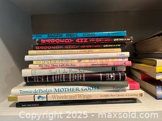 MaxSold Auction: Mixed Books – Children’s, Reference &#38; Classics – 2 Shelves - Fort Washington (Maryland, USA) SELLER MANAGED Estate Sale Online Auction - Hatton Point Road