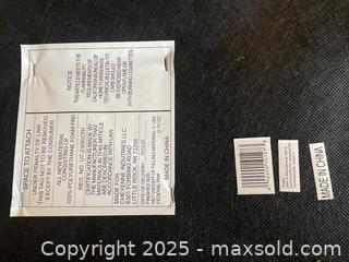 MaxSold Auction: Pair of 2 Counter Stools with Black Faux Leather Seats - Fort Washington (Maryland, USA) SELLER MANAGED Estate Sale Online Auction - Hatton Point Road