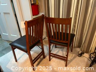 MaxSold Auction: Pair of Chairs wooden foldable  - Fort Washington (Maryland, USA) SELLER MANAGED Estate Sale Online Auction - Hatton Point Road
